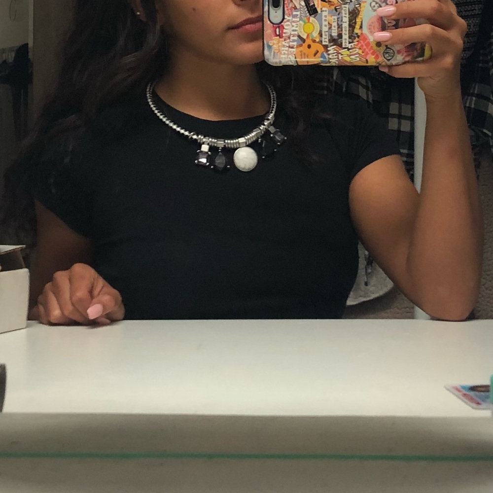 Silver necklace